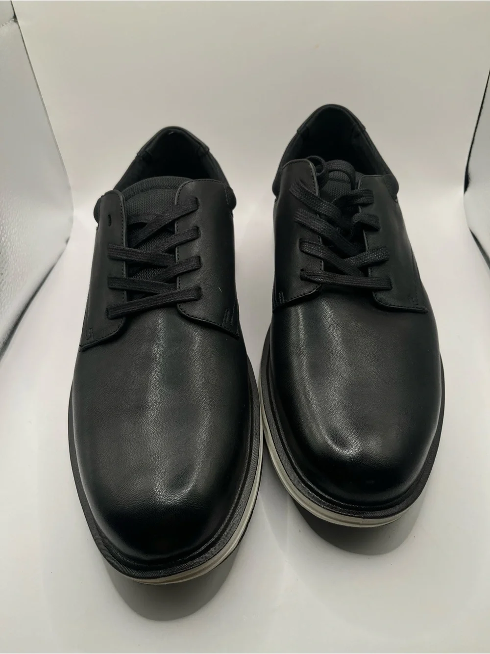 Lands' End New Men's Black Casual Lace-Up Shoes